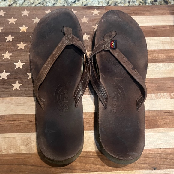 Rainbow Women’s Sandals, Large - Picture 4 of 6